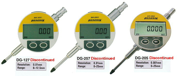 DG-127/DG-257/DG-205