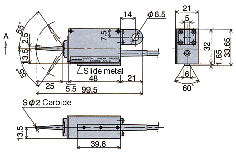 Dimensions DL-2/DL-2S