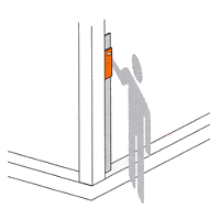 Checking column perpendicularity