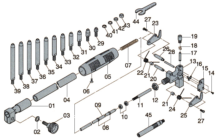 Parts Drawings ; CG-3C