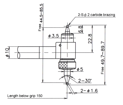 Dimensions ; CC-2HA Series