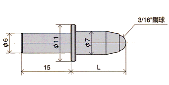 CC-4 換えロッド寸法図