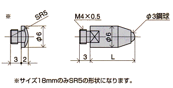 CG-1 換えロッド寸法図