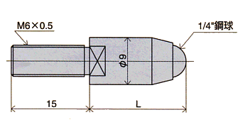 CG-6 換えロッド寸法図