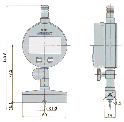 外観寸法図 T3-127