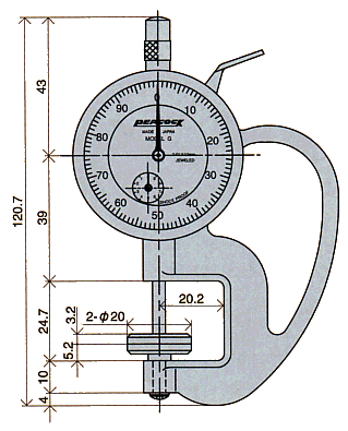 Dimensions ; G-20