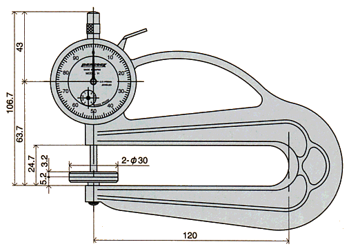 Dimensions ; H-30