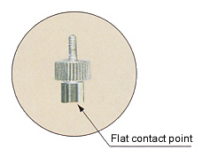 Flat contact point