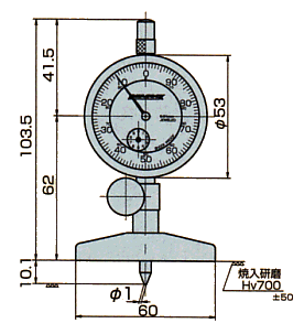 外観寸法図 T-2