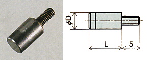 Carbide Flat Contact Point