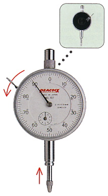 標準型ダイヤルゲージ 0.01mm
