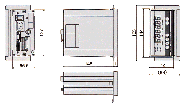 Dimension of Digital Counters