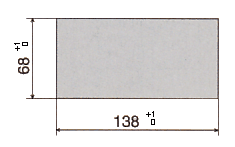 Panel cutting dimensions