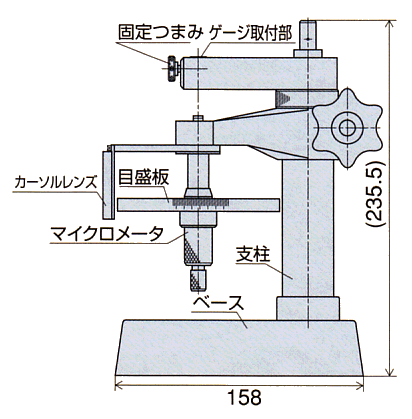 NB テスタ 外観寸法図