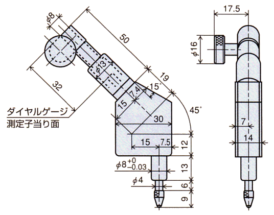 外観寸法図 XZ-1