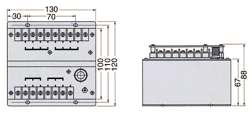 Dimensions ; SCB-3